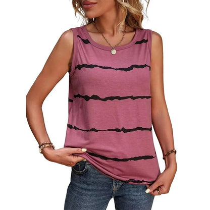 Leopard Paw Print Tank Top