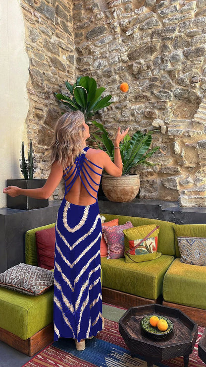 Lace Whisper Printed Spring Dress