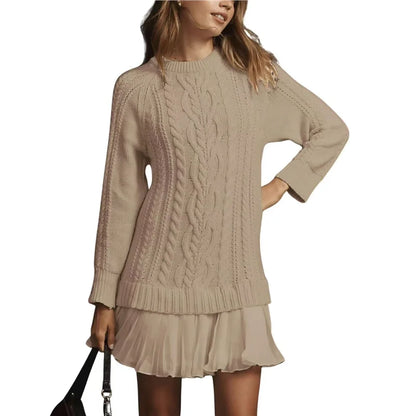 Casual Floral Lace Sweater