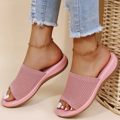 Soft Wedge Walking Sandals