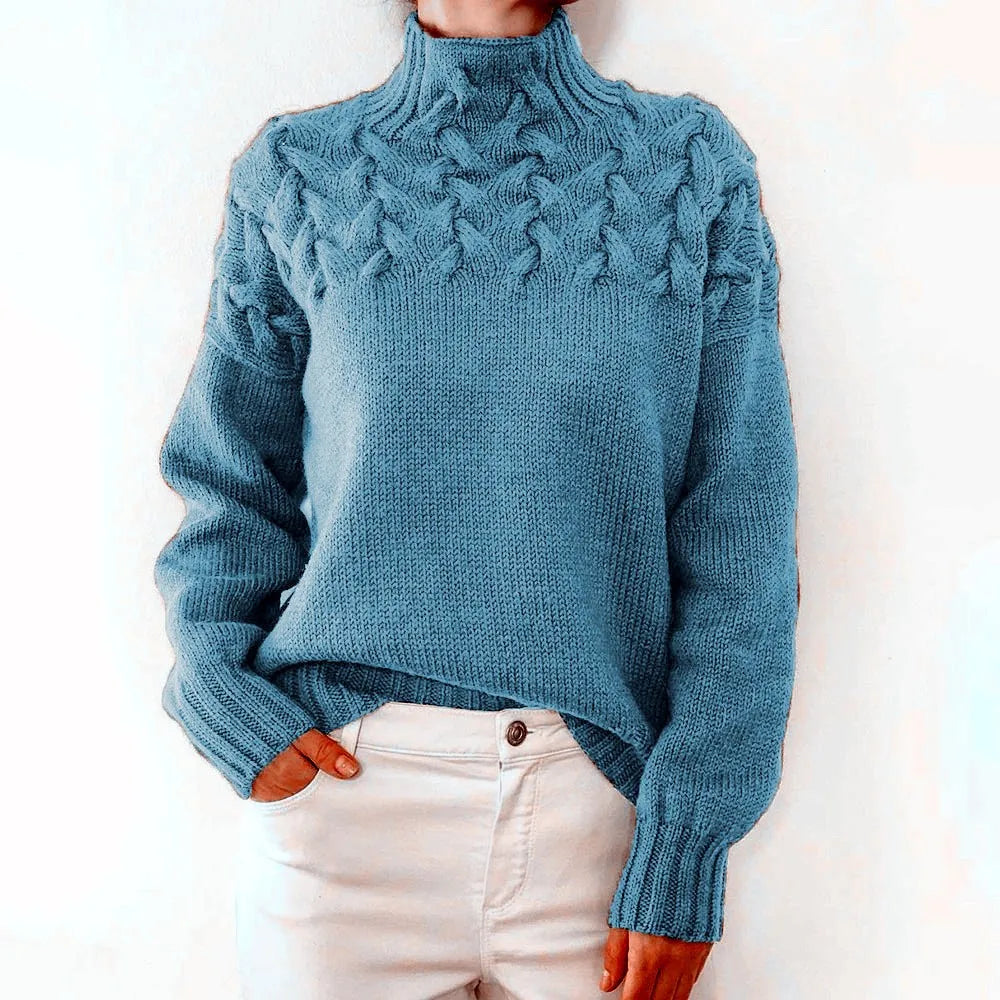 Grace Knit Elegant Turtleneck Sweater