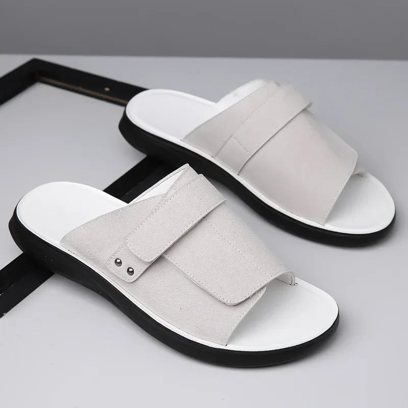 Men’s Suede Leather Beach Sandals