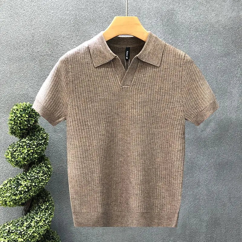 Slim Fit Korean Style Polo Shirt