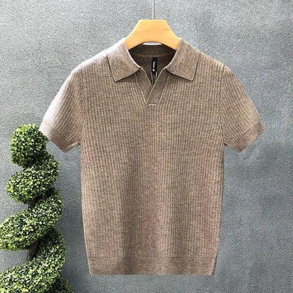 Slim Fit Korean Style Polo Shirt