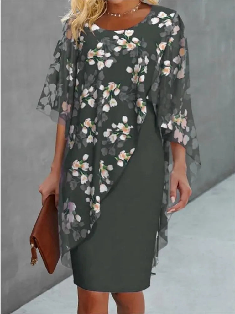 Flora Muse Irregular 2-Piece Dress