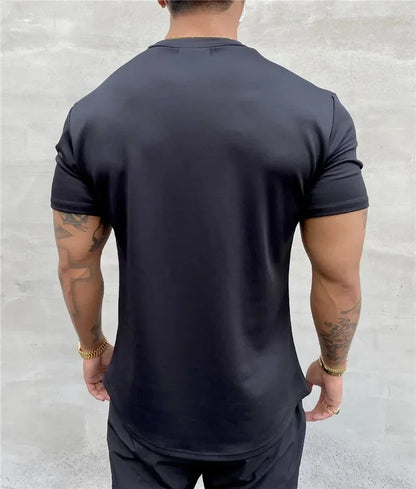 Slim Fit Cotton Gym T-Shirt