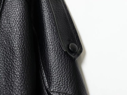 Women's Faux Leather Jacket – Loose Fit Stand Collar Winter Coat