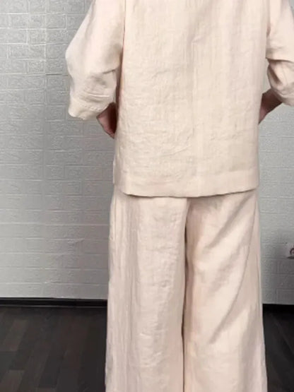 Women’s Cotton Linen Set