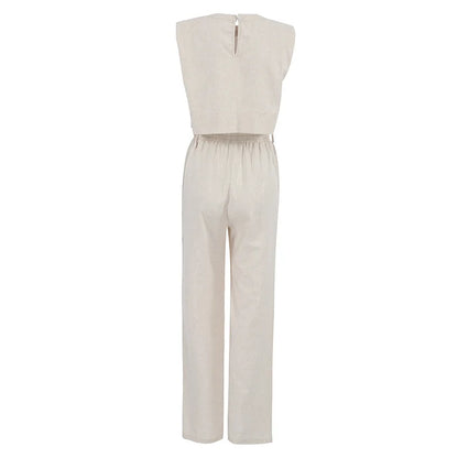 Chic Harmony Wide-Leg Pant Set