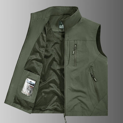 Multi-pocket Mesh Vest