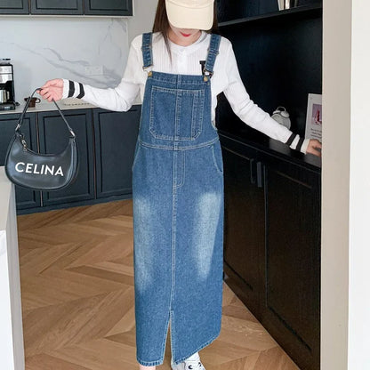 Backless Slim Denim Dress for Women