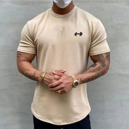 Slim Fit Cotton Gym T-Shirt