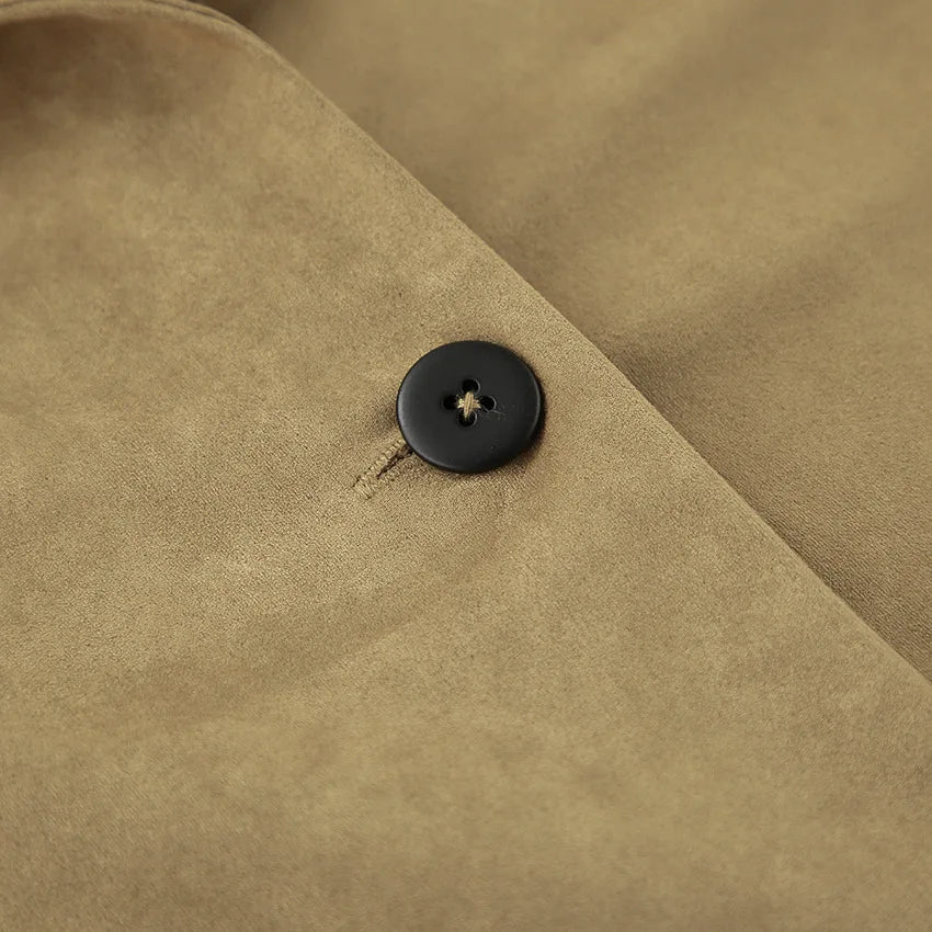Lapel Pocket Short Jacket