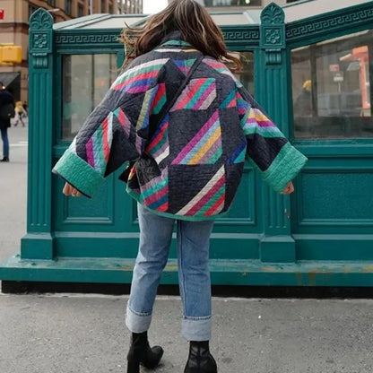 Geo Loom Vintage Splice Parka