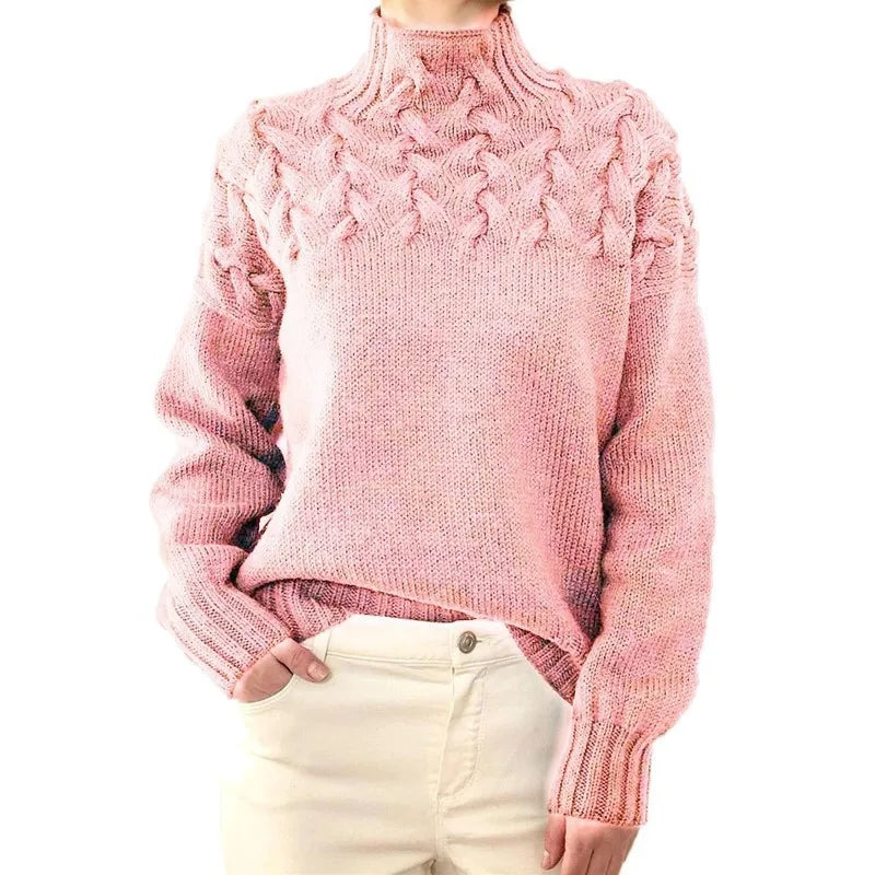 Grace Knit Elegant Turtleneck Sweater