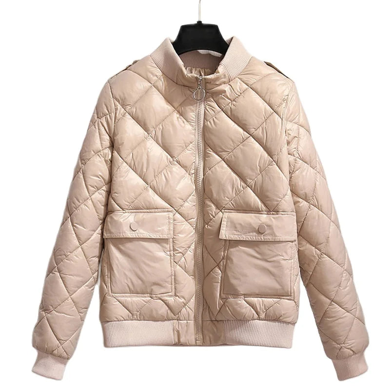Chic Puff Short Cotton Parka Jacket
