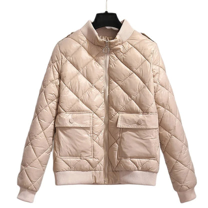 Chic Puff Short Cotton Parka Jacket
