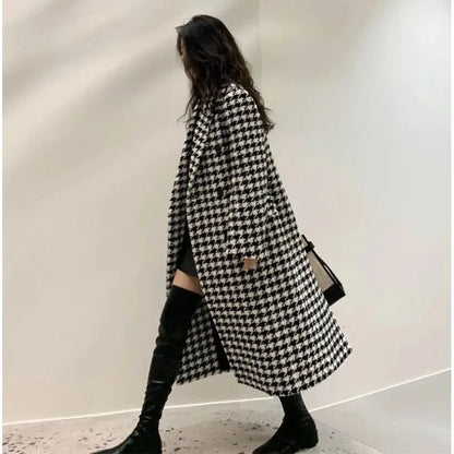 Heritage Check Woolen Overcoat
