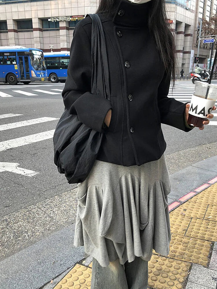 Women's Y2K Oversized Zip-Up Hoodie