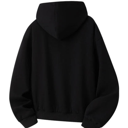 Leopard Print Reversible Hoodie