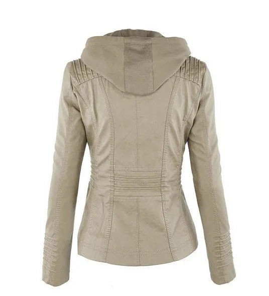 Women’s Faux Leather Jacket