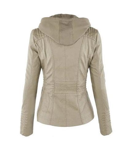 Women’s Faux Leather Jacket