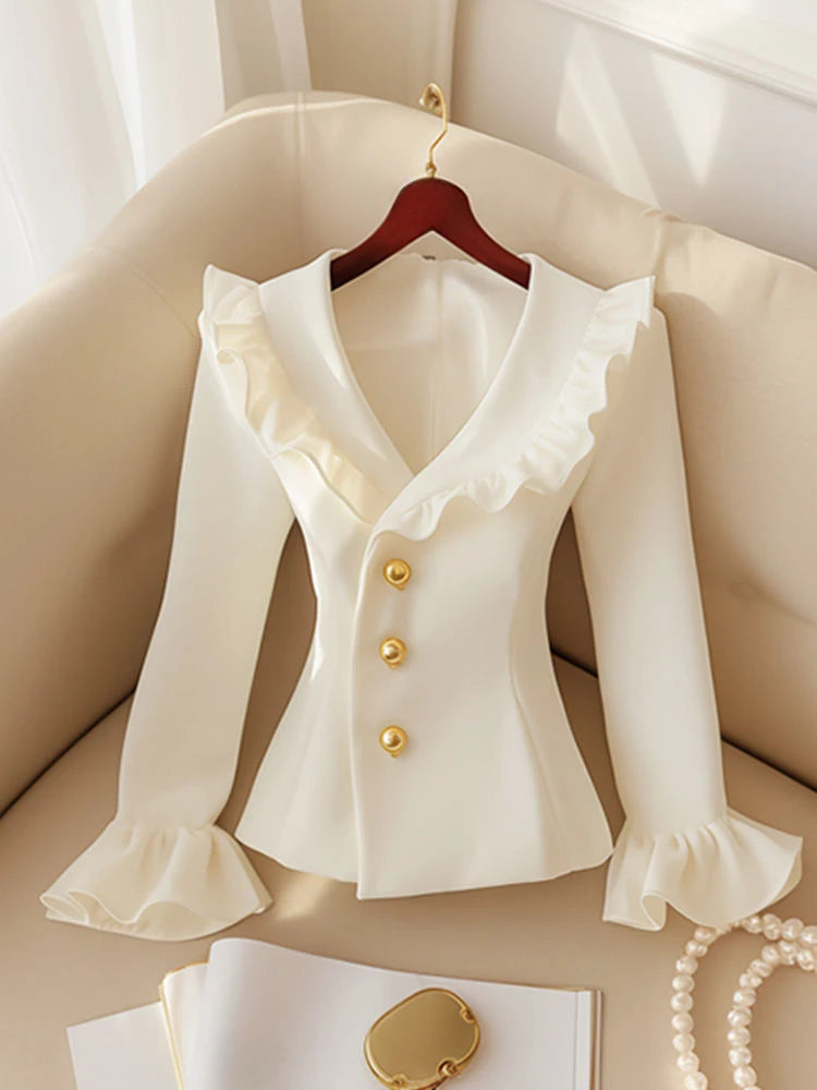 Vintage Chic Slim Knit Cardigan