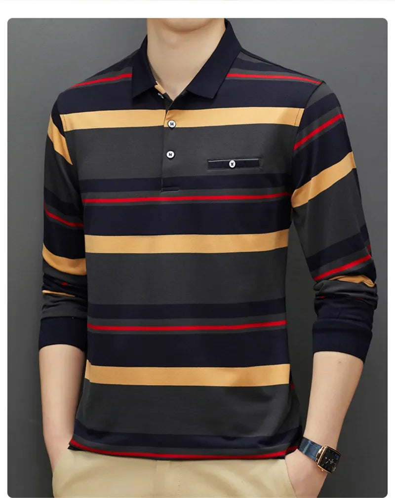 Striped Polo Shirt