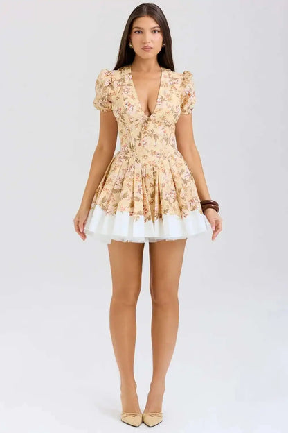 Vibe Flair Mini Dress