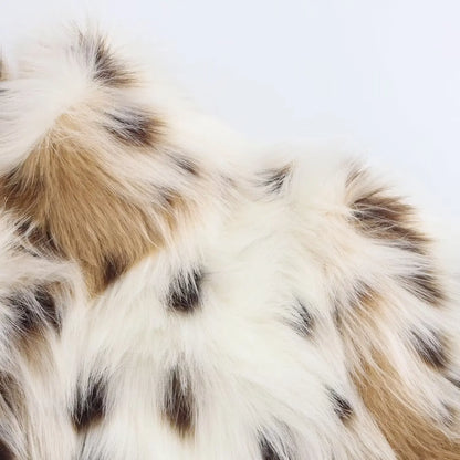 Euro Chic Faux Fur Effect Coat