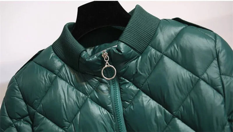 Chic Puff Short Cotton Parka Jacket