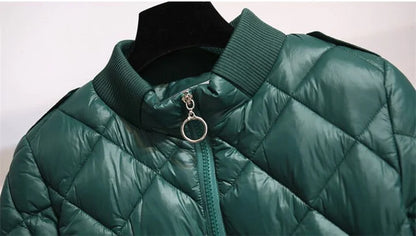 Chic Puff Short Cotton Parka Jacket