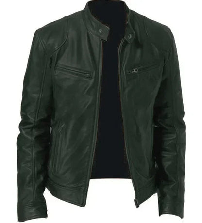 Men's Slim Leather Jacket