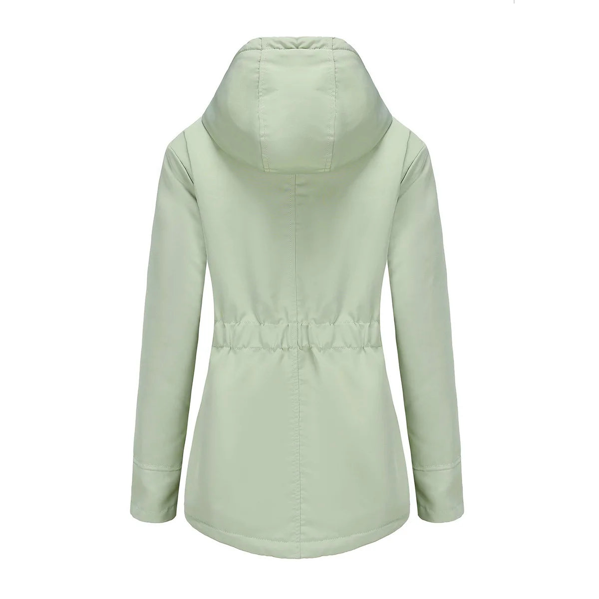 Women’s Thickened Lamb Velvet Parka – Hooded Winter Coat