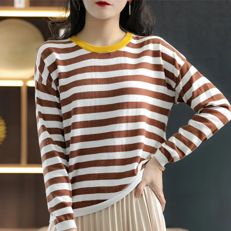 Classic Striped Cotton Tee