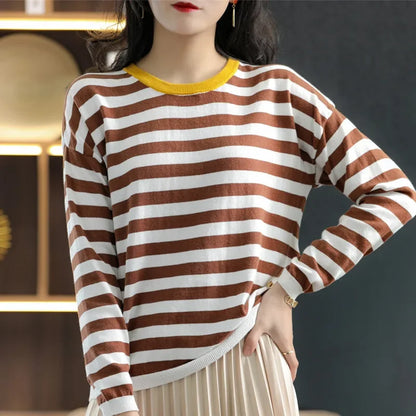 Classic Striped Cotton Tee