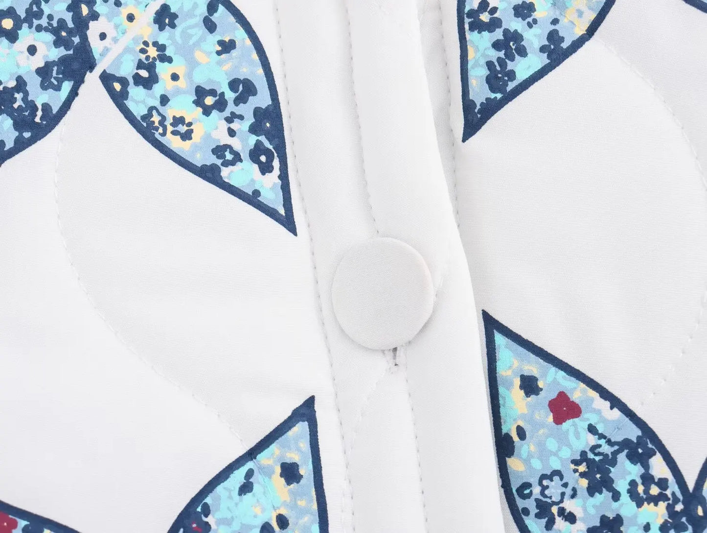 BloomNest Quilted Bomber Jacket