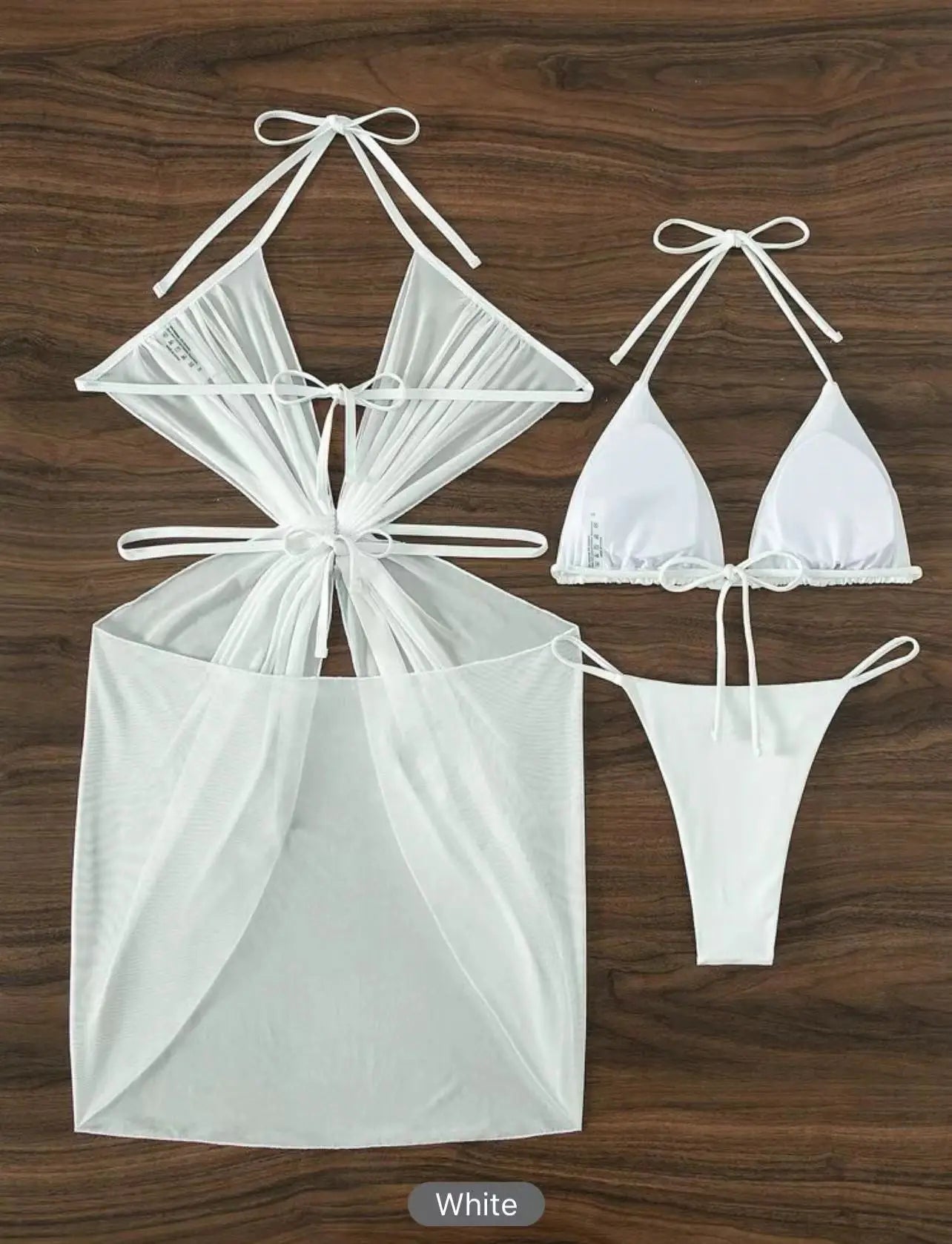 Shoreline Siren 3-Piece Bikini Set