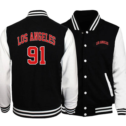 R Mark Preppy Baseball Jacket