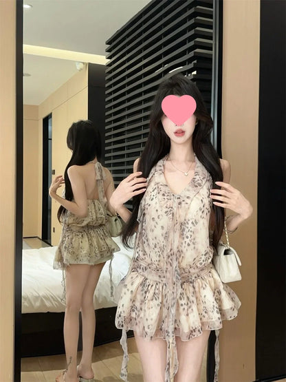 Parisian Muse Leopard Print Blouse