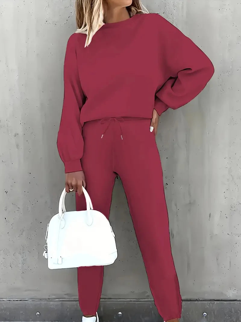 Fashionable Round Neck Sweatshirt