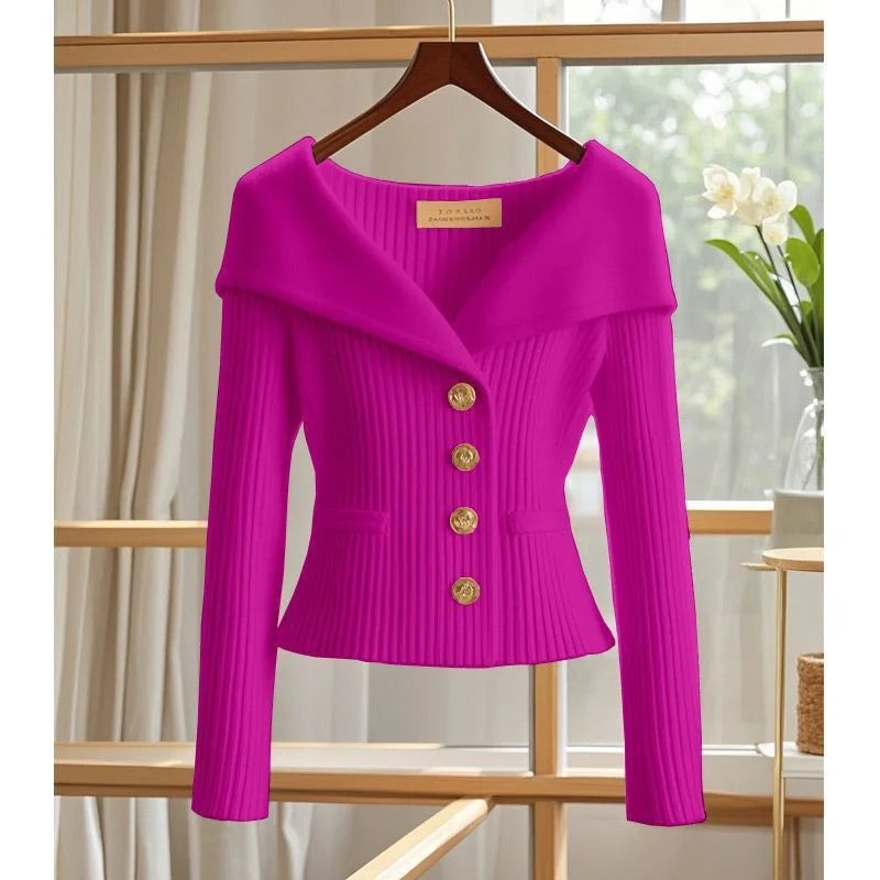 High-Quality Knitted Cardigan Sweater