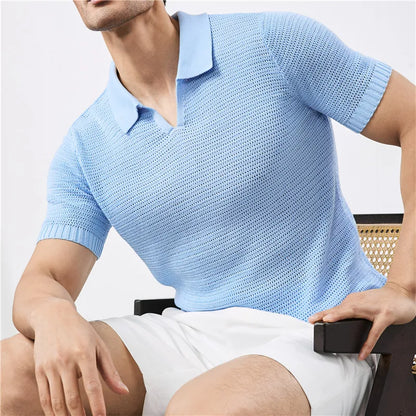 Korean Style Slim Fit Polo Shirt