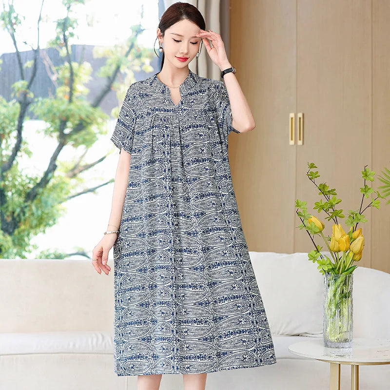Plus Size Cotton Sleep Dress