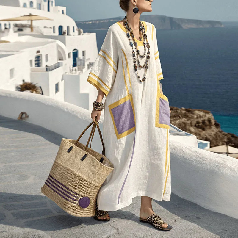 Wander Luxe Boho Maxi Dress