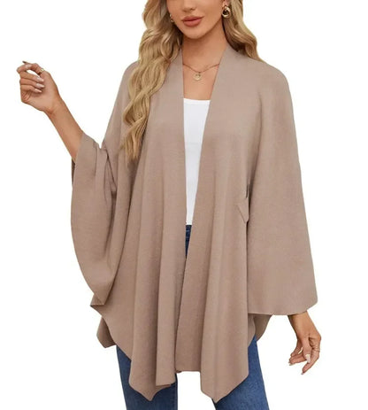 Soft V-Neck Shawl Wrap