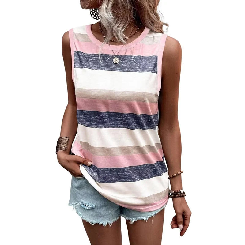 Leopard Paw Print Tank Top