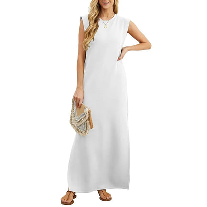 Sophisticated A-Line Long Dress