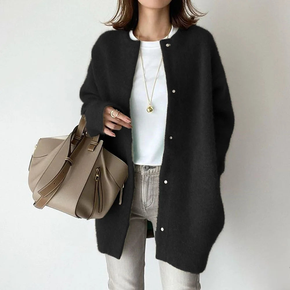 Elegance Blend Mid-Length Wool Coat