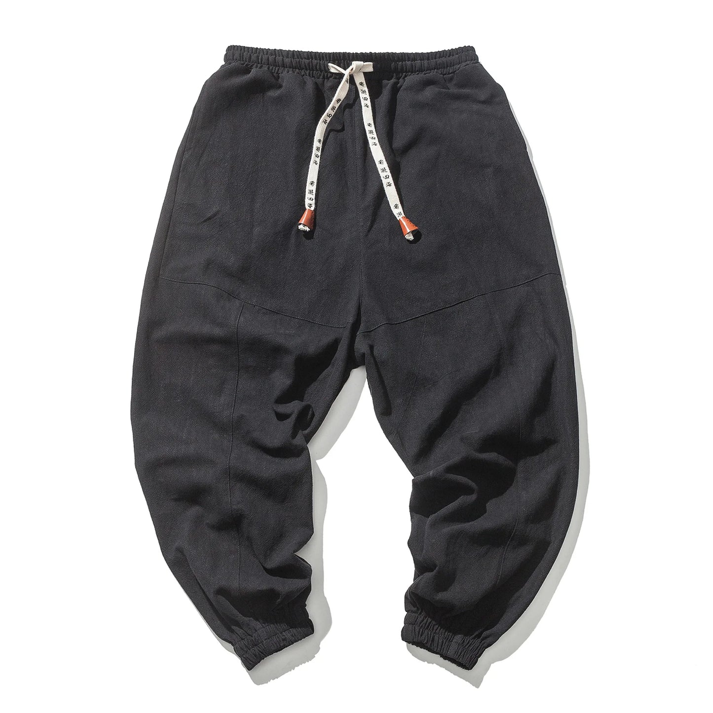 Zen Flow Oversized Linen Harem Pants